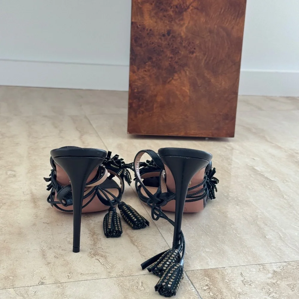 Aquazurra Lace Up Heels - Picture 6 of 6